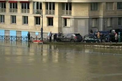 Franceses enfrentam o mês de janeiro mais chuvoso do século