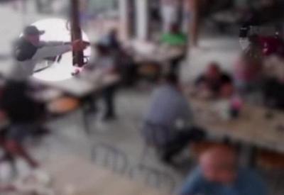 Bandidos rivais trocam tiros em acerto de contas em restaurante