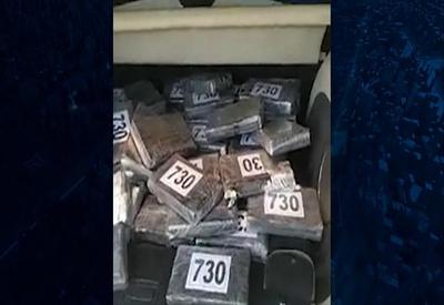 Homem é preso com 62 kg de cocaína em carro de luxo