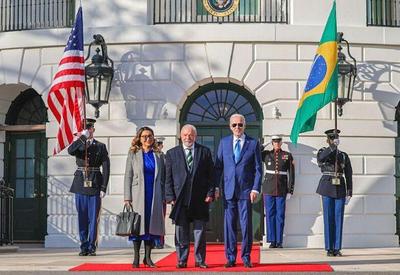 EUA: Lula é recebido por Joe Biden na Casa Branca