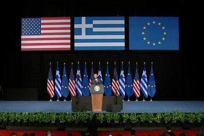 Na Grécia, Barack Obama fala sobre os desafios da globalização