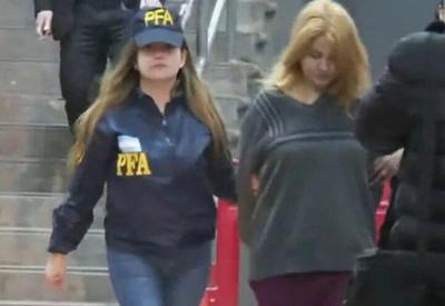 Namorada de brasileiro que tentou atirar contra Kirchner é presa
