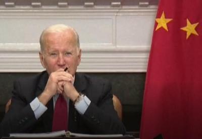 Joe Biden e Xi Jinping se encontram em reunião virtual