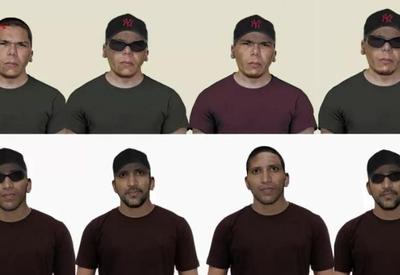 Simulações virtuais mostram possíveis disfarces e aparências de fugitivos de Mossoró