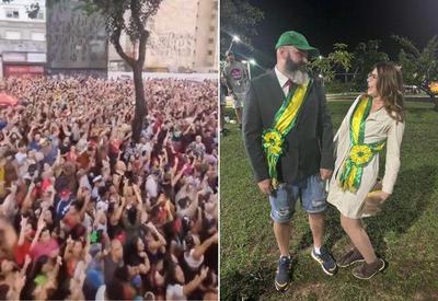 "Lula, Lula" e sósia: cidades têm manifestação política no Carnaval de rua