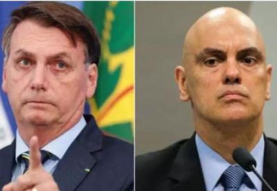 "Quer intimidar quem?" diz Bolsonaro sobre ministro Alexandre de Moraes
