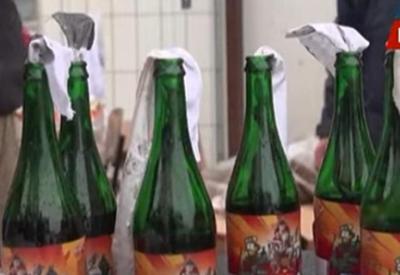 Cervejaria na Ucrânia troca fabricação de bebidas por coquetéis molotov