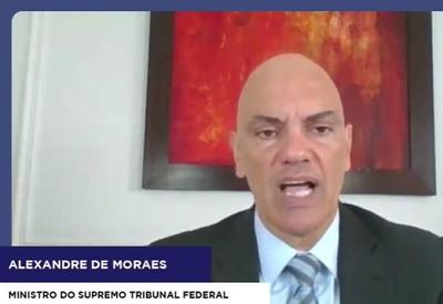 "Não vamos mais aceitar que as redes sociais sejam terra de ninguém", diz Moraes