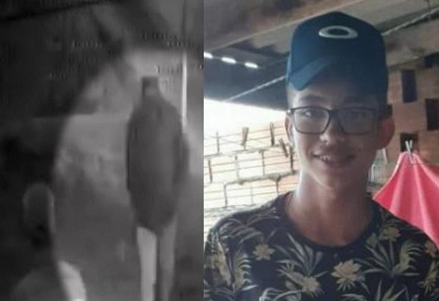Imagem da noticia Imagens mostram últimos momentos de jovem antes de ser abordado