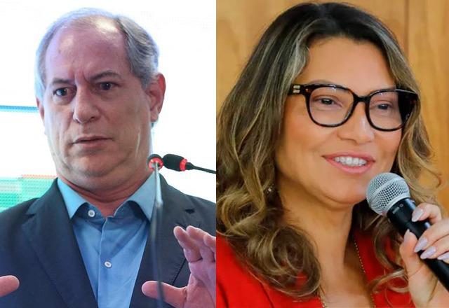 Ciro Gomes e Janja (José Cruz/Agência Brasil e Reprodução)