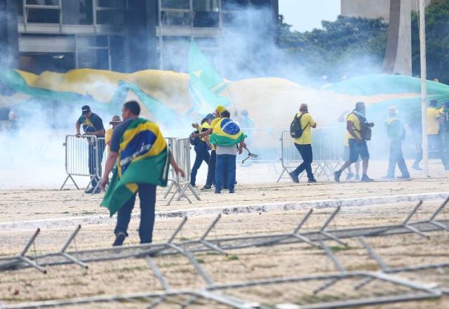 Manifestação golpista na Esplanada