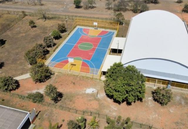 quadra esportiva