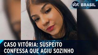Caso Vitória: polícia recupera arquivos e revela monitoramento obsessivo | SBT Brasil (17/03/25)