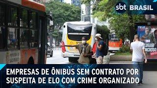 Prefeitura de SP rompe com empresas de ônibus suspeitas de elo com PCC | SBT Brasil (23/12/24)