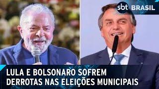 PL de Bolsonaro perde em 7 de 9 capitais; PT de Lula vence só Fortaleza | SBT Brasil (27/10/24)