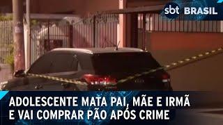 Adolescente mata família após ser proibido de usar o celular e o computador | SBT Brasil (20/05/24)