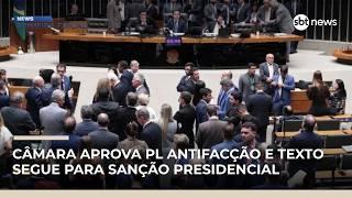 Câmara aprova PL Antifacção e texto segue para sanção presidencial | #NewsPrimeiraEdição
