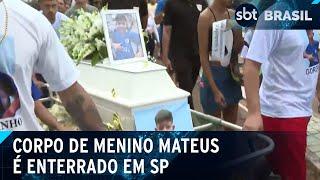 Menino assassinado por vizinho é enterrado nesta sexta-feira (20)  | SBT Brasil (20/12/24)