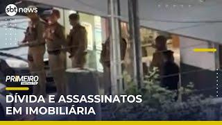 Briga por dívida termina com dois mortos em imobiliária de SC | #PrimeiroImpacto