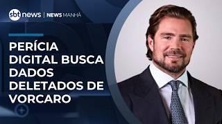 Perícia digital busca dados deletados no celular de Daniel Vorcaro | #NewsManhã