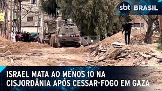 Número de mortos em operação de Israel na Cisjordânia passa de 10 | SBT Brasil (22/01/25)