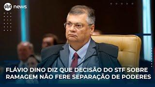 Flávio Dino diz que decisão do STF sobre Ramagem não fere separação de Poderes