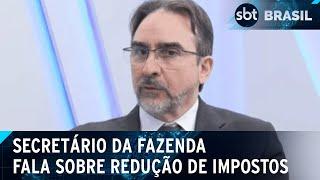 Redução de impostos na cesta básica vai exigir compensação, diz secretário | SBT Brasil (27/06/24)