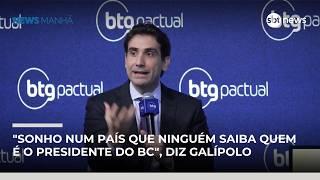 Novo presidente do BC, Gabriel Galípolo, afirma em evento que quer ser "desinteressante" |#NewsManhã