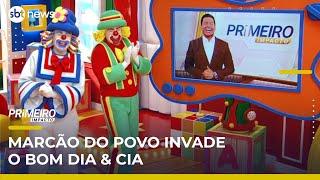 Marcão do Povo participa do Bom Dia & Cia, com Patati e Patatá | #PrimeiroImpacto