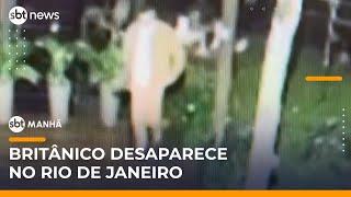 Turista britânico desaparece no Rio um dia após chegar ao Brasil | #SBTManhã