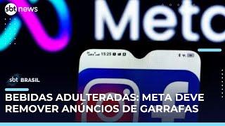 AGU dá 48h para Meta remover anúncios de garrafas usadas para falsificação | #SBTBrasil 