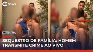 Criminoso mantém família refém e faz transmissão ao vivo em rede social no Pará | #TanaHora