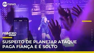 Suspeito de planejar ataque no show de Lady Gaga paga fiança e é solto | Primeiro Impacto (05/05/25)