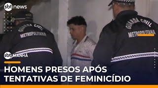 Duas mulheres são queimadas por homens em tentativas de feminicídio em SP | #SBTManhã