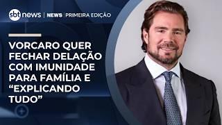 Vorcaro quer fechar delação na semana que vem, com imunidade para família | #NewsPrimeiraEdição