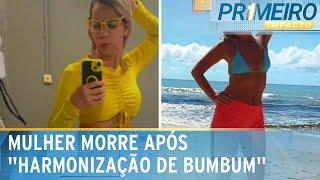 Mulher morre após fazer “harmonização de bumbum” em clínica | Primeiro Impacto (14/01/25)