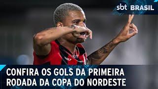 Náutico derrota Ceará e CRB e Vitória ficam no empate pela Copa do Nordeste | SBT Brasil (23/01/25)