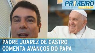 Padre Juarez de Castro: “quem escolhe o Papa é o Espírito Santo” | Primeiro Impacto (21/04/25)