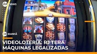 Rio de Janeiro vai implantar máquinas de videoloteria | #SBTManhã