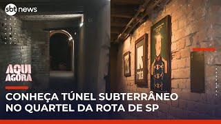 Quartel da Rota em SP guarda túneis subterrâneos desativados com expansão do metrô | #AquiAgora