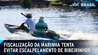 Marinha promove ações para diminuir acidente em rios no norte do país  | SBT Brasil (27/06/24)