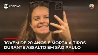 Jovem de 20 anos é baleada na cabeça ao reagir a assalto na zona leste de SP | #SBTNotícias