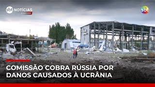 Europa cria comissão para exigir indenizações da Rússia e compensar Ucrânia | #SBTNotícias