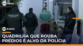 "Não sou Governo do Estado pra distribuir arma", diz preso suspeito de integrar quadrilha | #SBTManhã