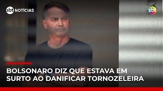 Bolsonaro fala em "alucinação" e nega intenção de fuga em audiência de custódia | #SBTNotícias
