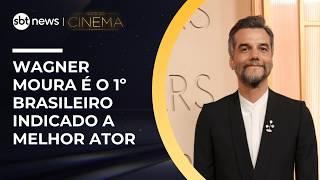 Wagner Moura faz história como primeiro brasileiro indicado a Melhor Ator | #CinemaNoSBTNews