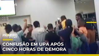 Demora de 5 horas no atendimento motiva confusão em unidade de saúde | Primeiro Impacto (28/05/25)