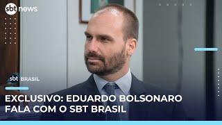 Eduardo Bolsonaro: “Anistia é o caminho para rever o tarifaço dos EUA” | #SBTBrasil 