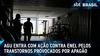 União pede que Enel pague R$ 500 por cliente a cada 24h sem energia | SBT Brasil (08/11/24)