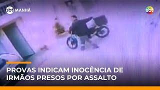 Família contesta prisão de irmãos suspeitos de assalto e provas indicam inocência | #SBTManhã